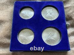 1976 Olympic Mint Set. 925 Silver 4 Coins