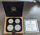 1976 Olympics 4pc Silver Canadian Coin Proof Set Series Vi Original Box Coa