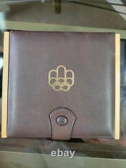 1976 Proof Silver Canadian Montreal Olympic Games Set -4 Coin Set