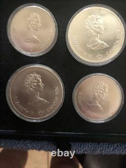 1976 Proof Silver Canadian Olympic Coin Set