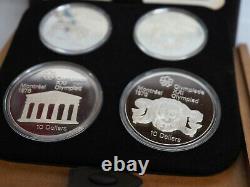 1976 Silver Canadian Montreal Olympic Games Series 2 -4 Coin set