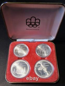 1976 Summer Olympics, Montréal (series #1) Silver Coin Set