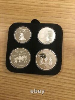 1976 canada montreal olympic silver coin set
