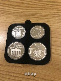 1976 canada montreal olympic silver coin set