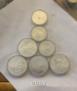 1976 canadian olympic silver coin set