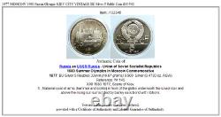 1977 MOSCOW 1980 Russia Olympic KIEV CITY VINTAGE BU Silver 5 Ruble Coin i103540
