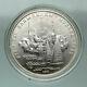 1977 Moscow 1980 Russia Olympics Sailing Tallinn Old Silver 5 Rouble Coin I84843