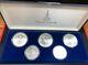 1978 Ussr 1980 Moscow Olympics Six Coin Silver Set