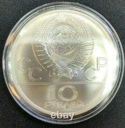 1978 USSR 1980 Moscow Olympics Six Coin Silver Set