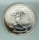 1979 Moscow Russia 1980 Olympics Vintage Weightlifting Silver 5ruble Coin I84841