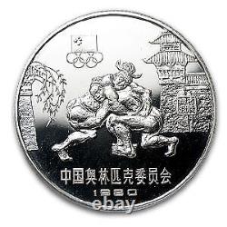 1980 China Silver 20 Yuan Olympics Proof SKU#35641