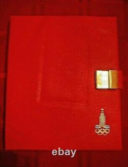 1980 Moscow Olympic 28 Silver Coin Proof Set with Box and COA