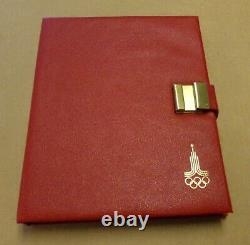 1980 Moscow Summer Olympics Russia USSR 28 Coin Pf Set With Box & COA 20.25 oz