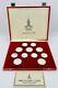 1980 Moscow Summer Olympics Russia Ussr Silver 28 Coin Proof Set With Box & Coa