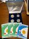 1980 Olympic Coins Of China 4 Coin Silver Proof Boxes Set With Certificates