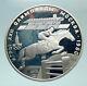 1980 Russia Moscow Summer Olympics Throwing Silver Proof 5 Roubles Coin I81482