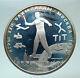 1980 Russia Moscow Summer Olympics Throwing Silver Proof 5 Roubles Coin I81577
