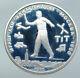 1980 Russia Moscow Summer Olympics Throwing Silver Proof 5 Roubles Coin I86150