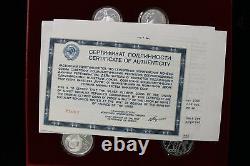 1980 Russia. Moscow Olympic Coin Set. 28 Coins