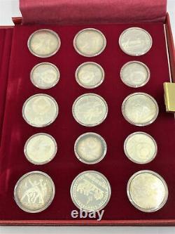 1980 Russia Silver Olympic Proof Coin Collection