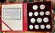 1980 Vntg Moscow 20 Oz 90% Silver 28 Coin Olympic Proof Set Ogp Leather Case Coa