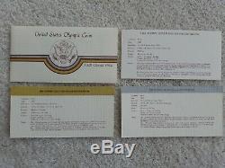 1983 1984 LA Olympic 3-Coin Set with COA/1 Gold $10 & 2 Silver $1