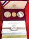 1983-1984 Olympic 3 Coin Commemorative Proof Set With $10 Gold & 2 Silver Dollars