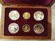 1983-1984 Olympic 6 Coin Set- 2- $10 Gold Coins 4 Silver Dollars Proof & Bu