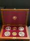 1983 & 1984 Us Gold & Silver Olympic 6-coin Commemorative Proof Set-beautiful