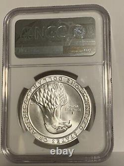 1983-D Olympics Commemorative Silver One Dollar Coin NGC MS70