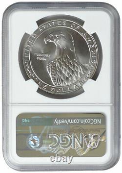 1983 D Olympics NGC MS70 Silver Commemorative Dollar $1 Coin MS 70