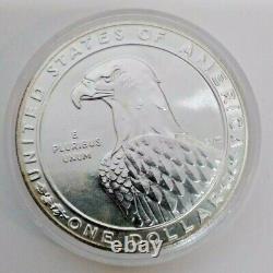 1983-S Olympic Discus Thrower Silver $1 Commemorative Coin GV