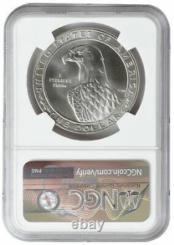 1983 S Olympics NGC MS70 Silver Commemorative Dollar $1 Coin MS 70