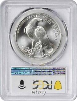 1984-D Olympic Silver Commemorative Dollar MS70 PCGS Mint State 70