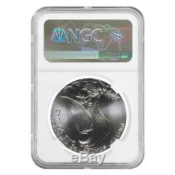 1984 D Olympics $1 Silver Dollar Commemorative NGC MS 70
