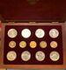 1984 Olympic Gold And Silver 13 Coin Proof And Uncirculated Set