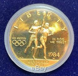 1984 Olympic Gold and Silver 13 Coin Proof and Uncirculated Set