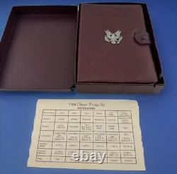 1984 Olympic Prestige 6pc Coin Set Original Box and COA