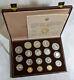 1984 Olympic Sarajevo Silver & Gold Proof Set 18 Coin (0.69 Agw 7.88 Asw)