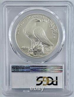 1984 P $1 Los Angeles XXIII Olympic Commemorative Silver Coin PCGS MS 70