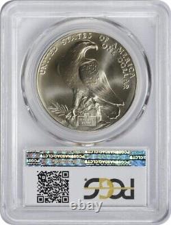 1984-P Olympic Silver Commemorative Dollar MS70 PCGS Mint State 70