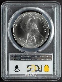 1984 S PCGS MS70 OLYMPIC Commemorative Coliseum Silver Dollar $1 MS 70