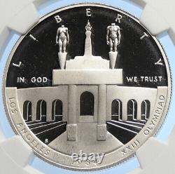 1984 S UNITED STATES Los Angeles 23rd Olympics Proof Silver $ Coin NGC i106253