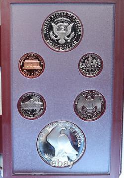 1984 S USA LA Olympics Proof Dollar JFK Half Set of 6 (1 Silver) Coins i114465