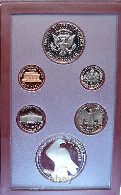 1984 S USA LA Olympics Proof Dollar JFK Half Set of 6 (1 Silver) Coins i114466