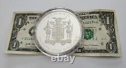 1984 Summer Olympic Games Jamaica $25 Proof Silver Coin (136 Grams. 925 Fine)