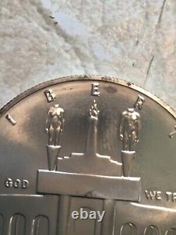 1984 US LOS ANGELES 23rd OLYMPICS From PROOF Set SILVER TONED DOLLAR COIN