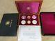 1984 W Olympics Gold & Silver 6 Coin Commemorative Set In Original Package