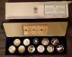 1988 Calgary Winter Olympics Canadian Proof Silver 10 Pc Coin Set Withbox & Coa