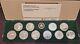1988 Calgary Winter Olympics Canadian Proof Silver Coin Set